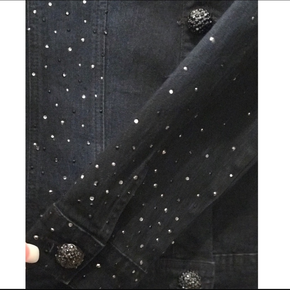 🔥Diane Gilman DG2 Denim Jacket worn twice - Picture 3 of 5